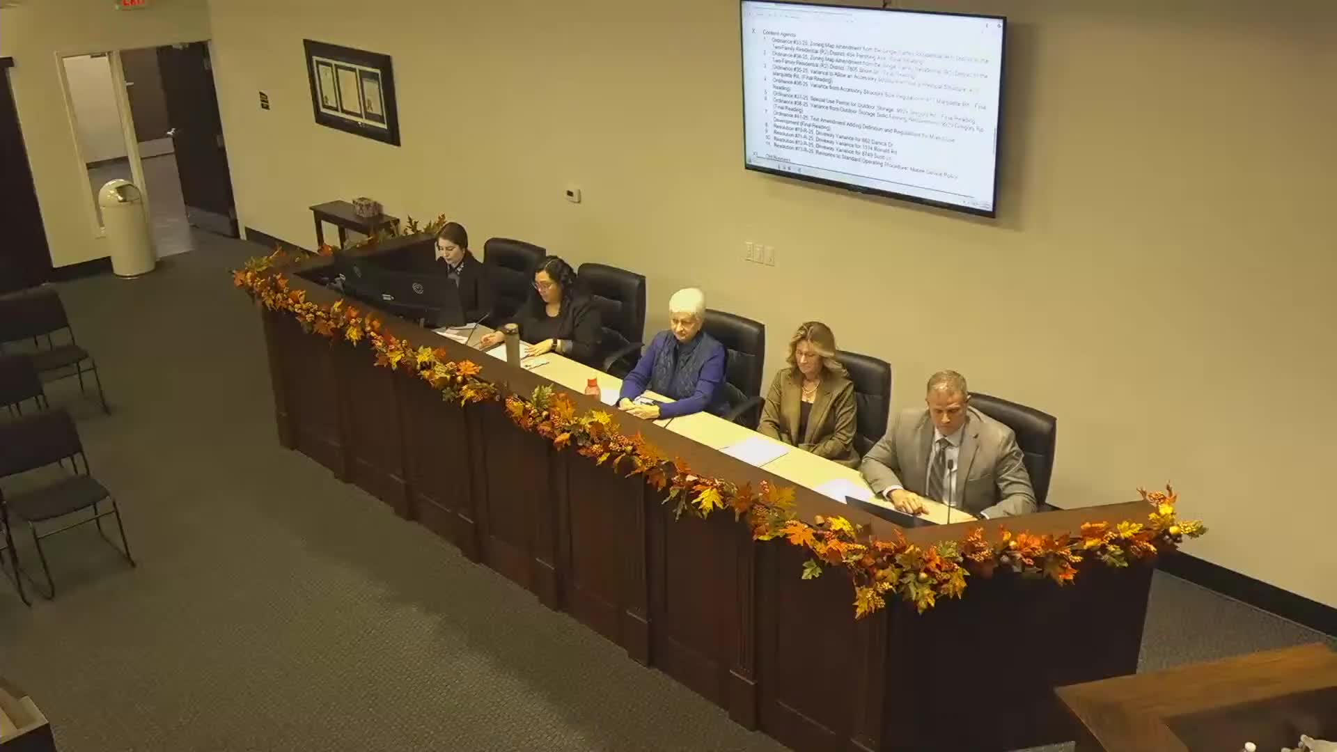 Machesney Park board approves consent agenda including multiple zoning amendments and variances