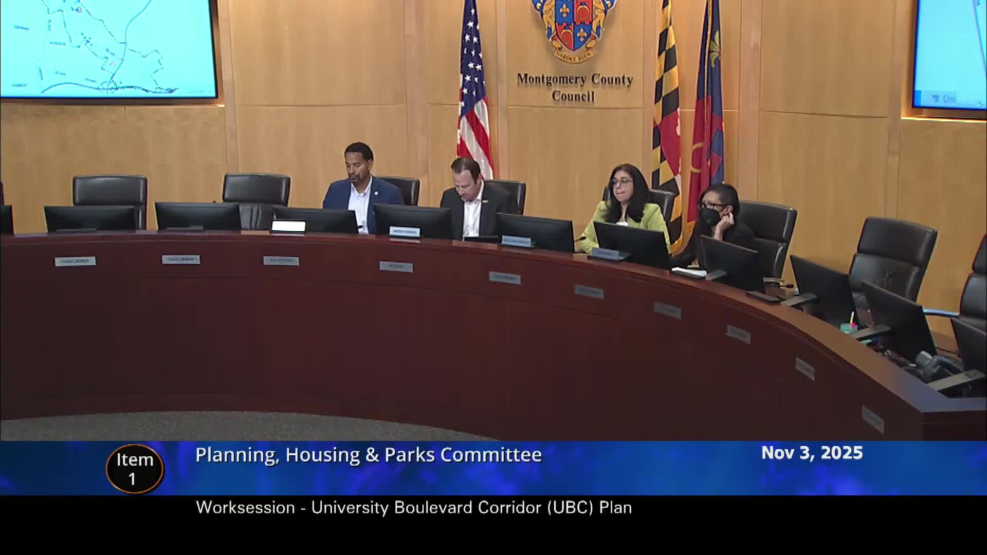 4 Corners debate: committee rejects automatic bus‑lane presumption, asks for pedestrian‑first redesign and clearer language on Arcola right‑turns