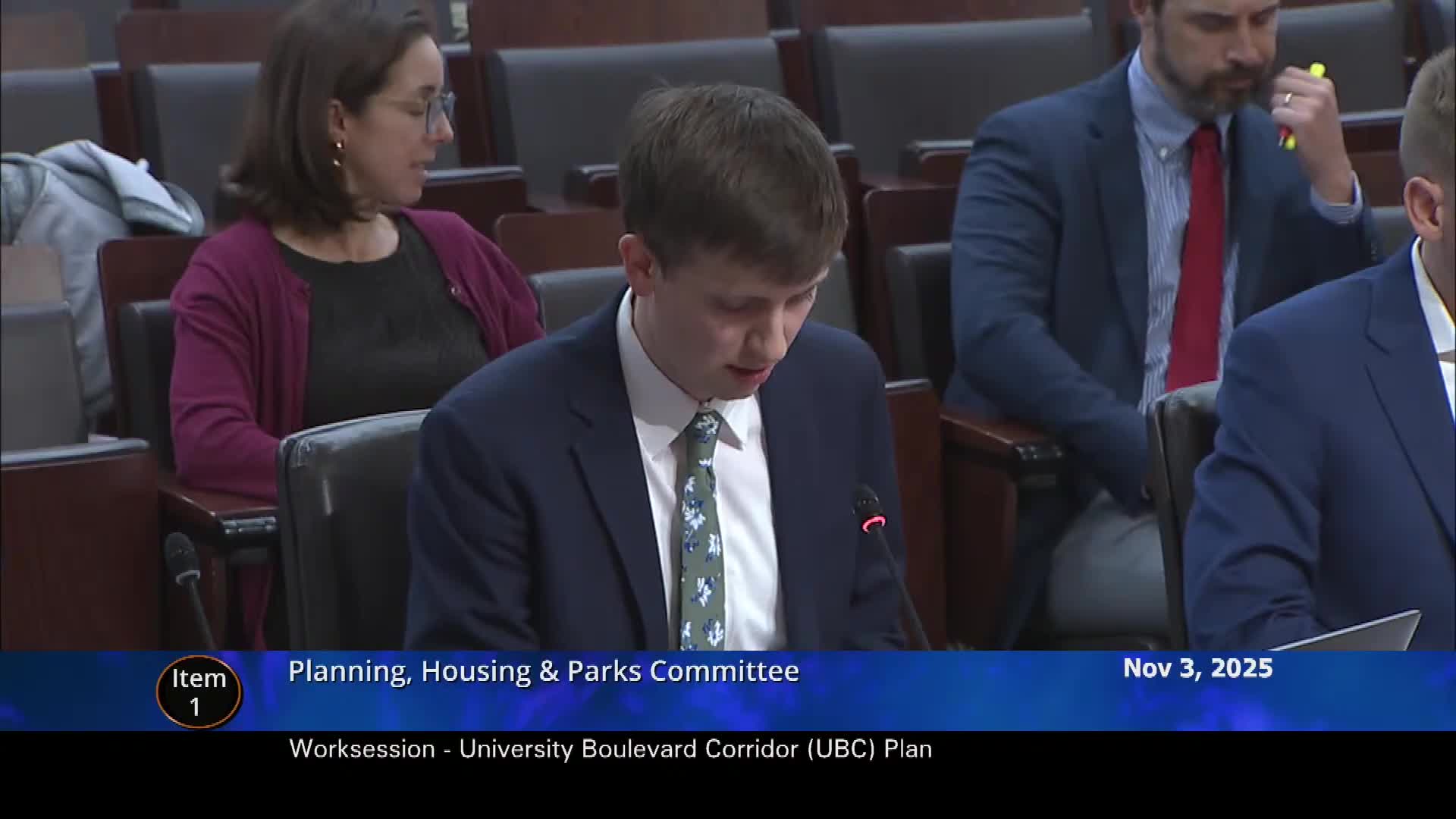 Committee advances ‘growth corridor boulevard’ designation and emphasizes pedestrian safety on University Boulevard