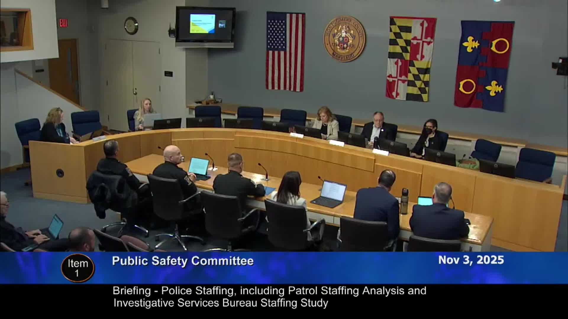 PFM lays out workload-based staffing method for Montgomery County�s investigative bureau; final report due in 3045 days