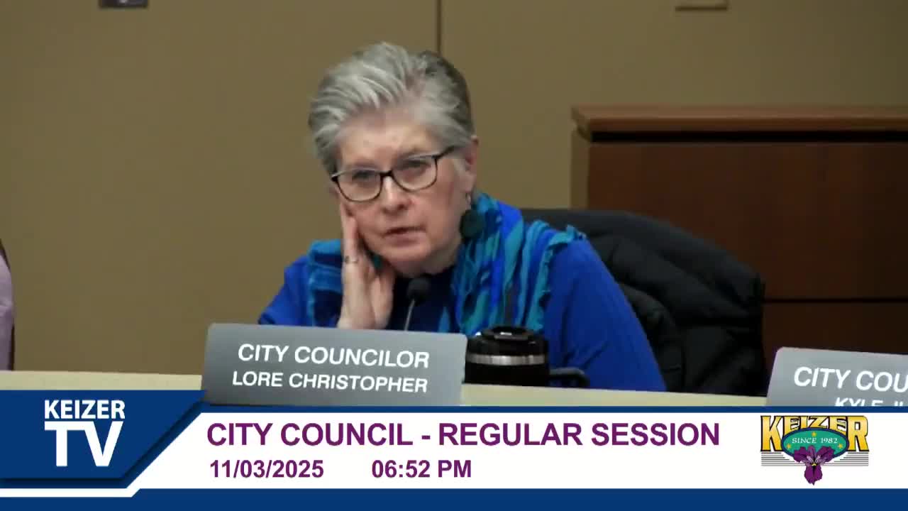 Keizer OKs 2.1% franchise solid waste rate increase effective Jan. 1, 2026