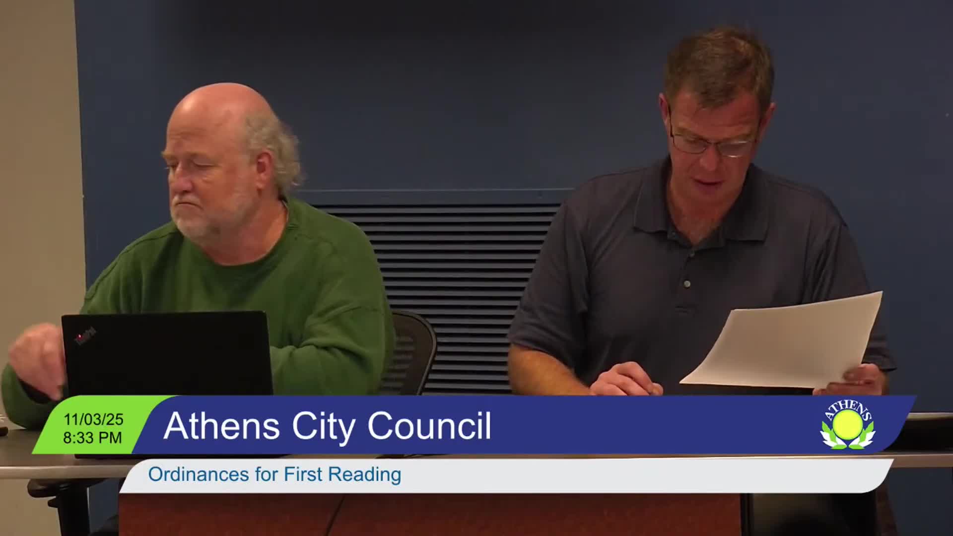 Athens council hears staff explain jump in street-rehab fund and rising transportation debt