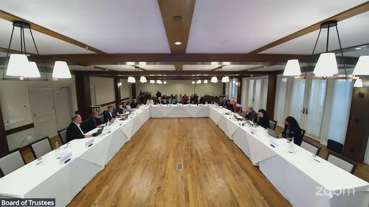 Board grants David Wark president emeritus status, honors long Castleton career