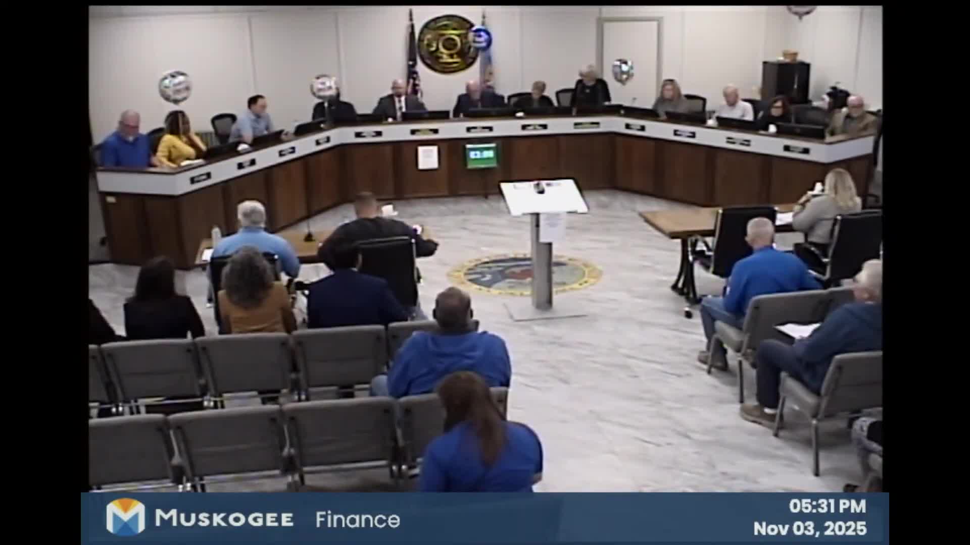 Finance committee approves claims and a series of final payments, awards road and park contracts