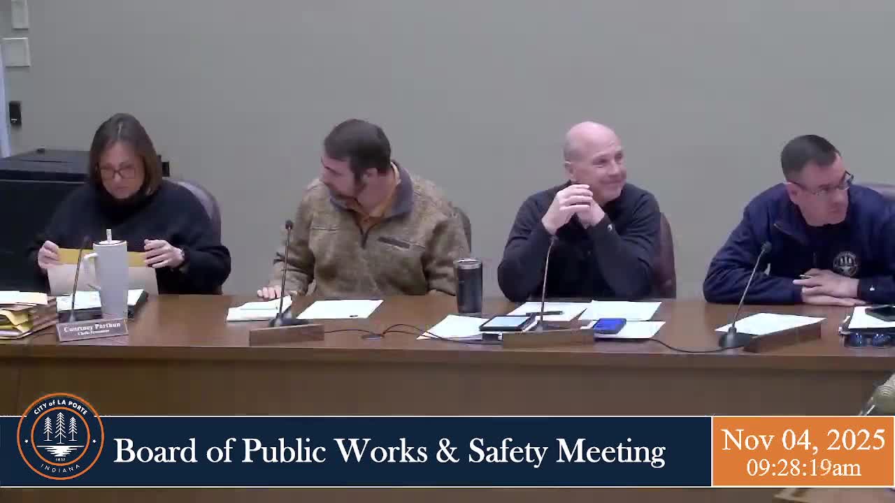 City reviews downtown drainage and pedestrian quotes; lowest quote from Pavey recommended pending review