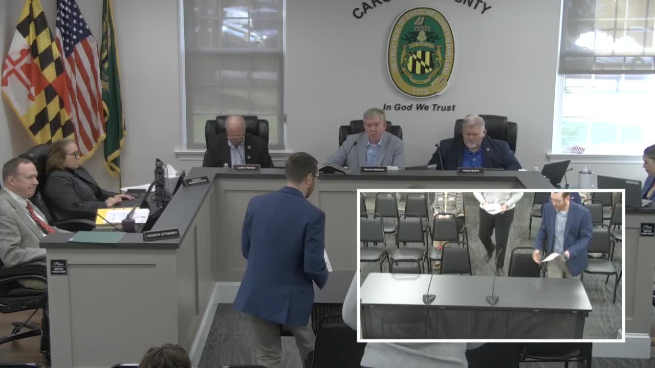 Caroline County reports $24.7M in first-quarter FY26 revenue; officials to break out solar/business personal property receipts