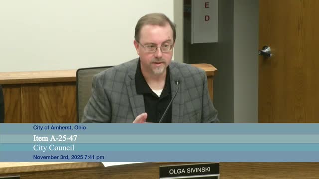 Finance committee advances pay and benefits ordinances for Amherst city employees; tables multiple union contracts