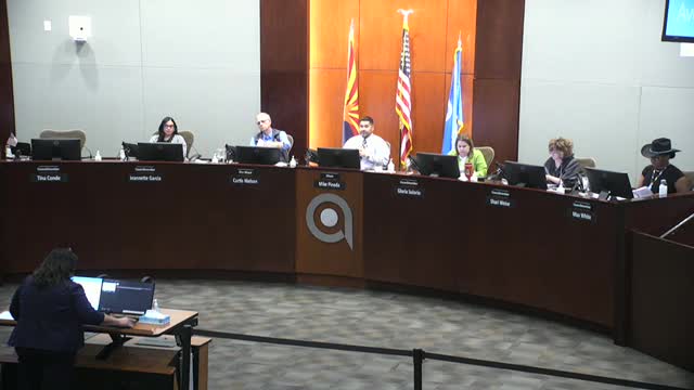 Avondale opens fiscal 2027 budget process; finance staff outline CIP needs, water and bond decisions