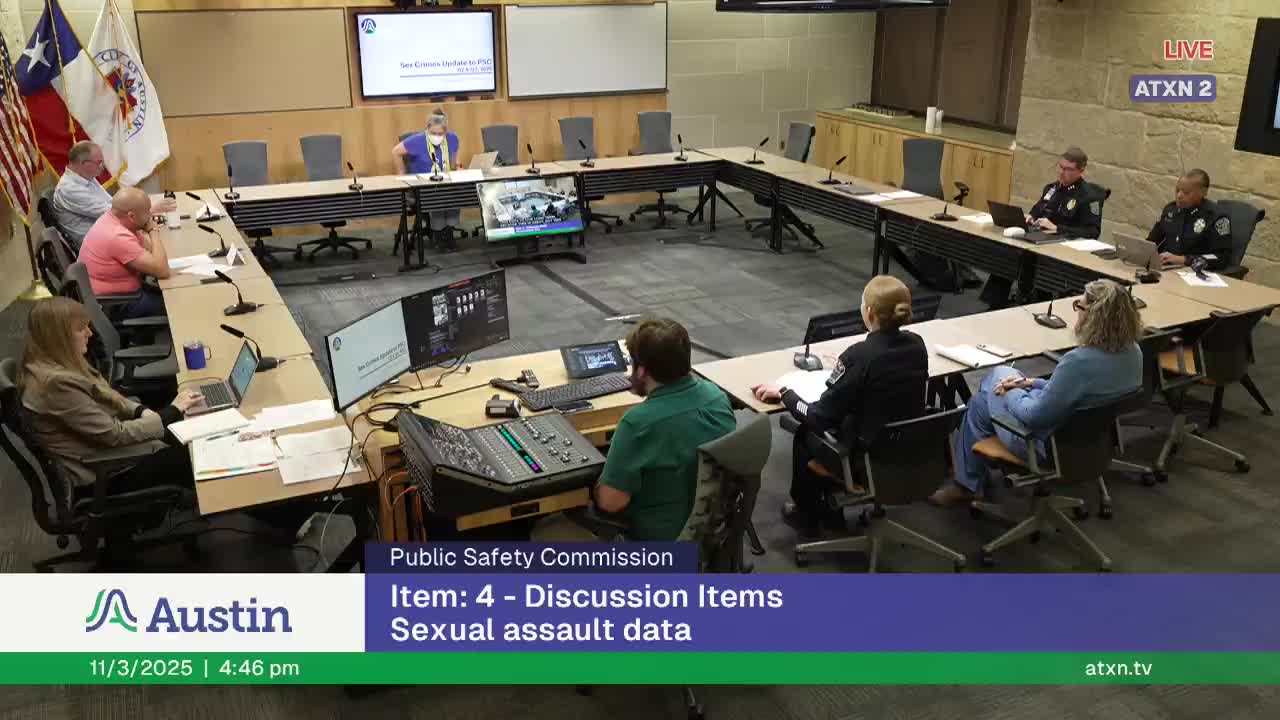 APD, SAFE Alliance and Travis County DA report rising sexual-assault case counts linked to data-audit work and say partnerships aim to strengthen investigations
