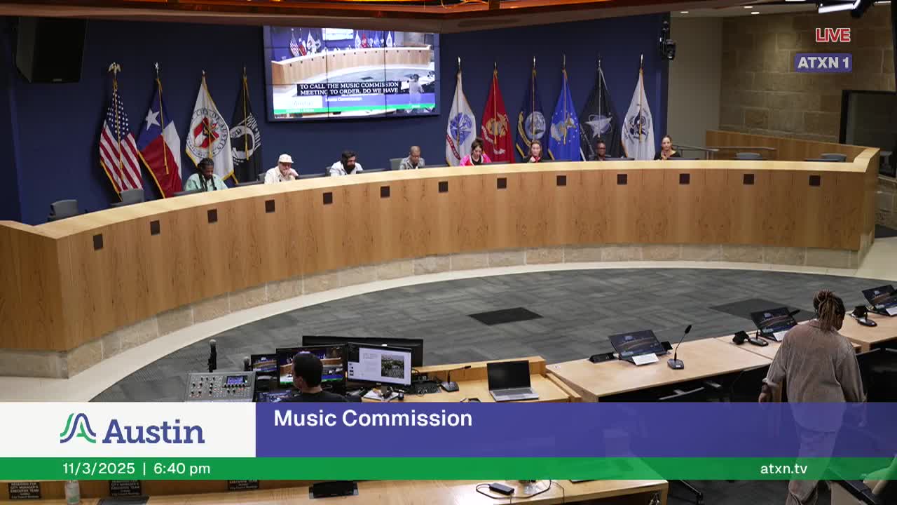 Votes at a glance: Minutes approved; commission backs Rainey Austin 2026 bond request