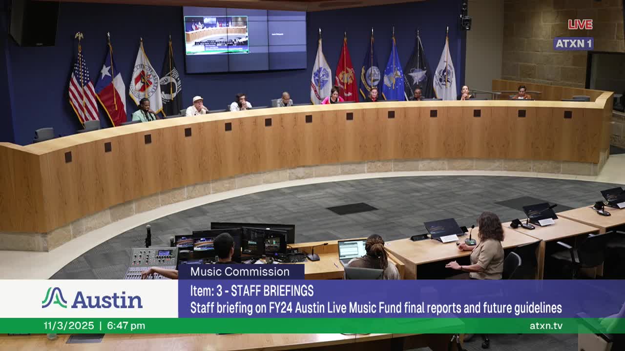 ACME to hire airport music coordinator; airport bookings booked through December, original music required