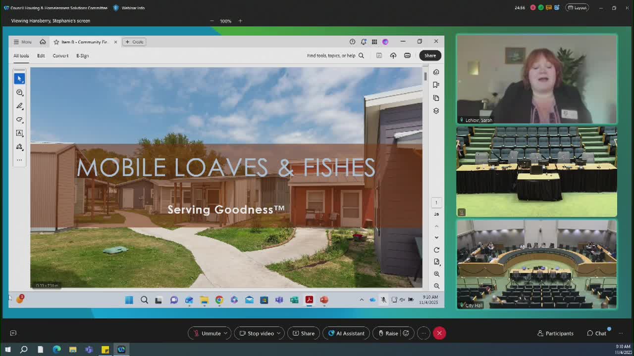 Austin������������Community First Village leaders describe village model, expansion and costs to Dallas committee