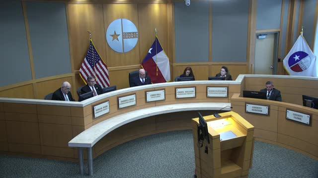 Collin County reviews Bloomdale campus landscape and trail master plan; officials flag security and maintenance questions