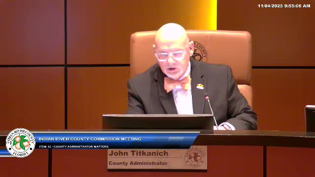 Indian River County administrators�contract renewal draws split board and public criticism over timing and communication