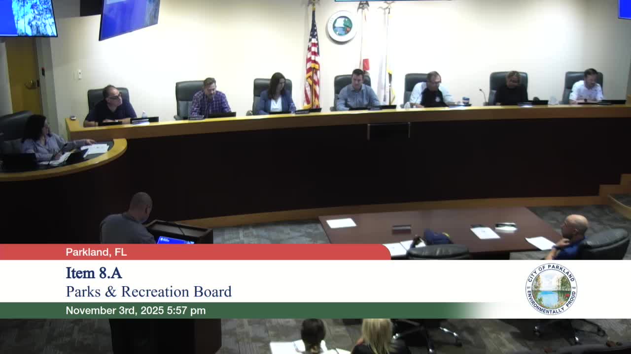 Advisory board backs recognition of travel flag football program under Parkland rec umbrella