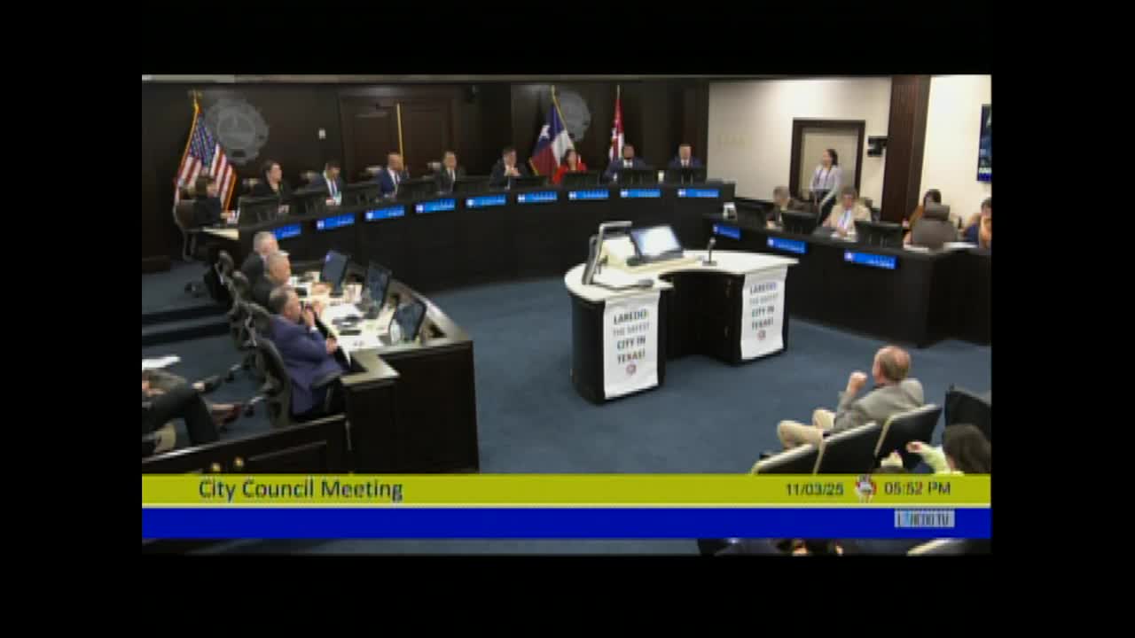 Laredo council reaffirms opposition to border barriers in city limits and votes to invite president through governor's office