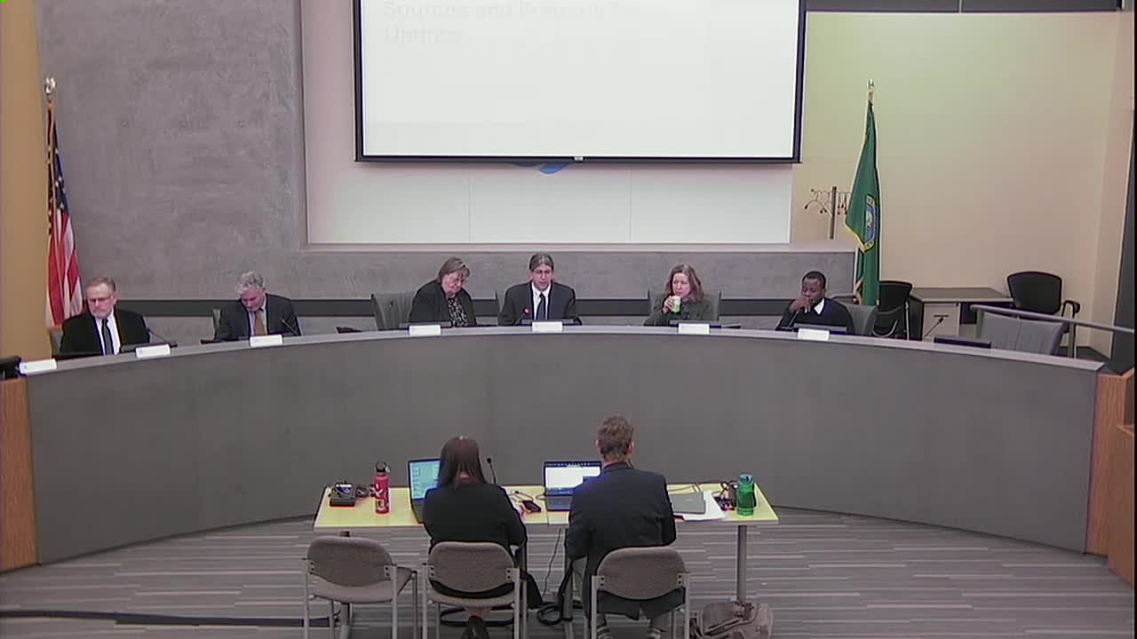 Shoreline council opens hearings on 2026 property tax levy and mid‑biennial budget; staff flags rising police costs