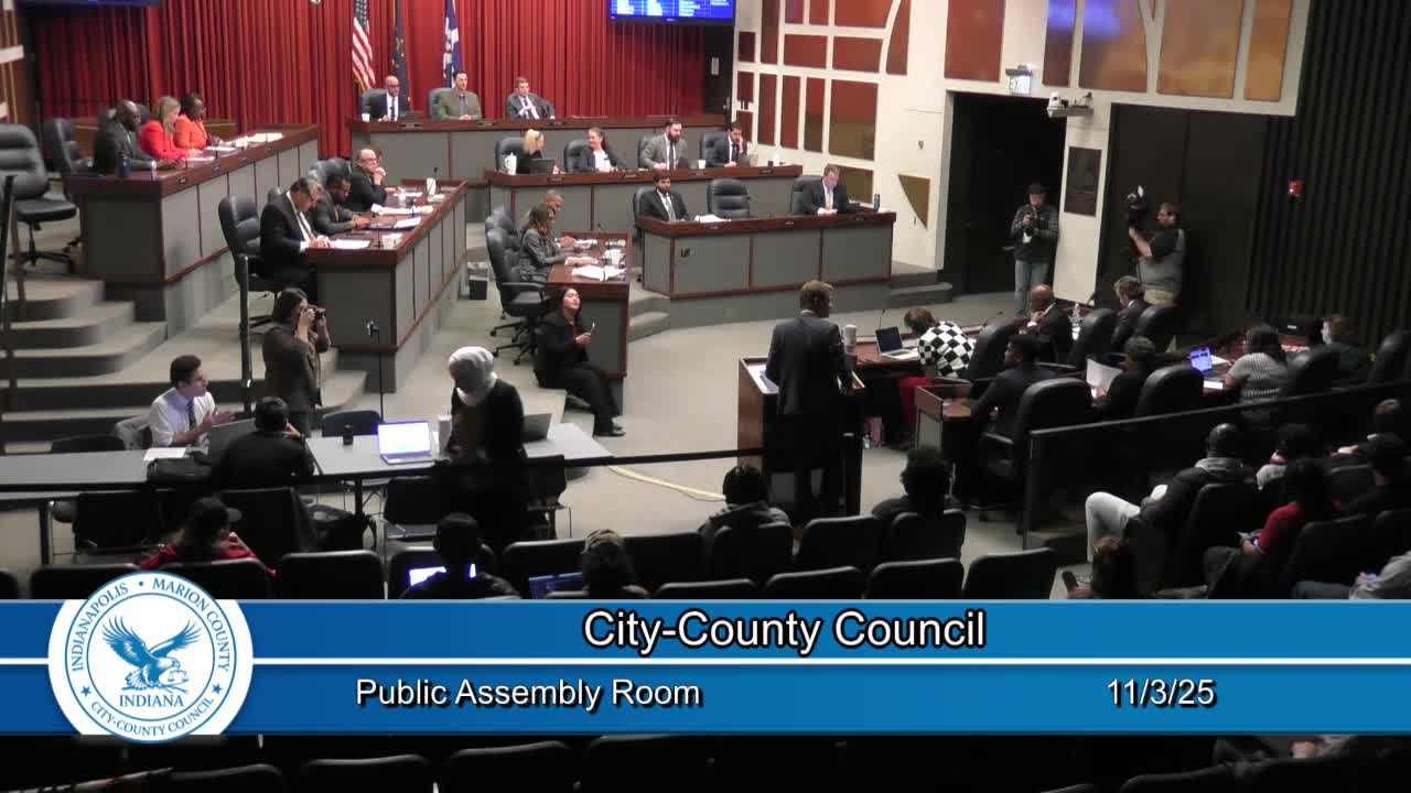 Council honors Indianapolis Children's Choir, Southside Reunion and Exchange at Indianapolis Urban League