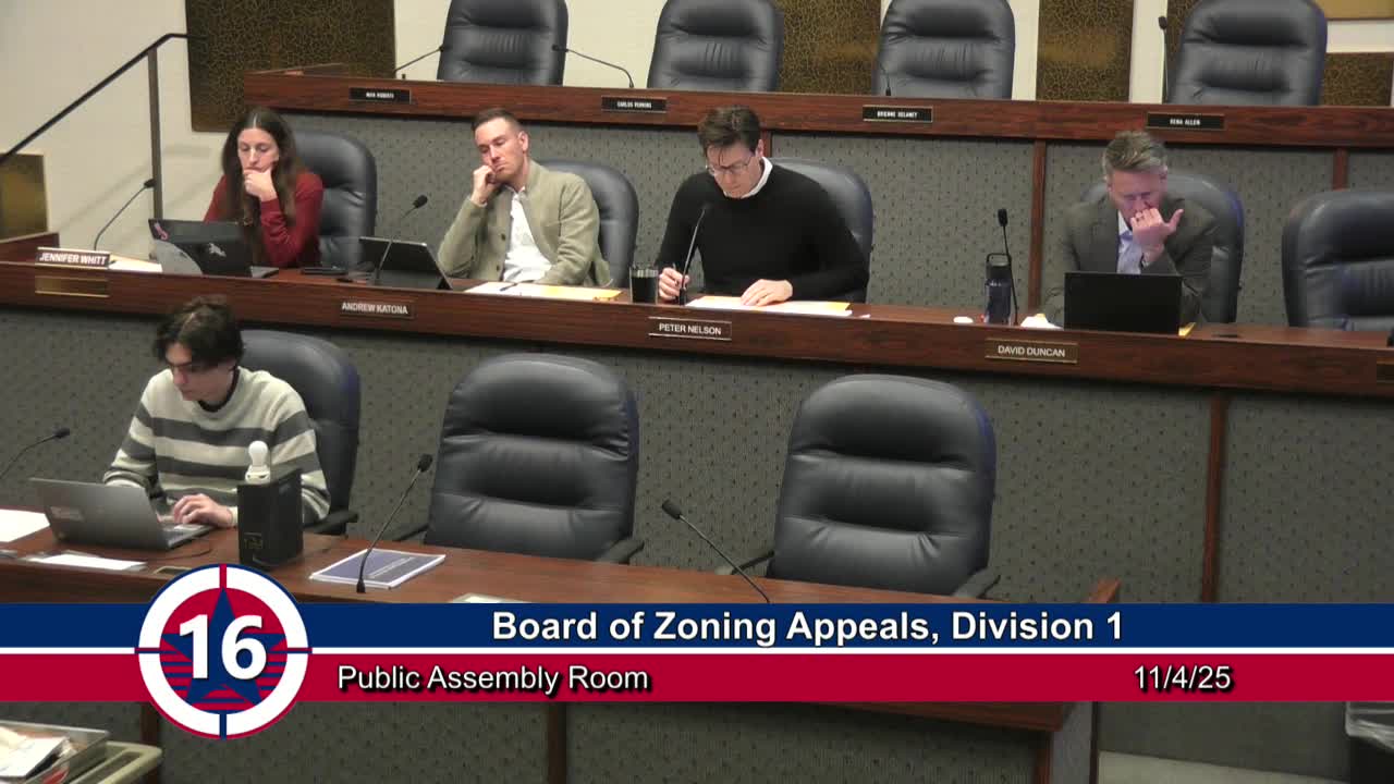 BZA meeting roundup: minutes approved, several petitions continued or dismissed, one application dismissed