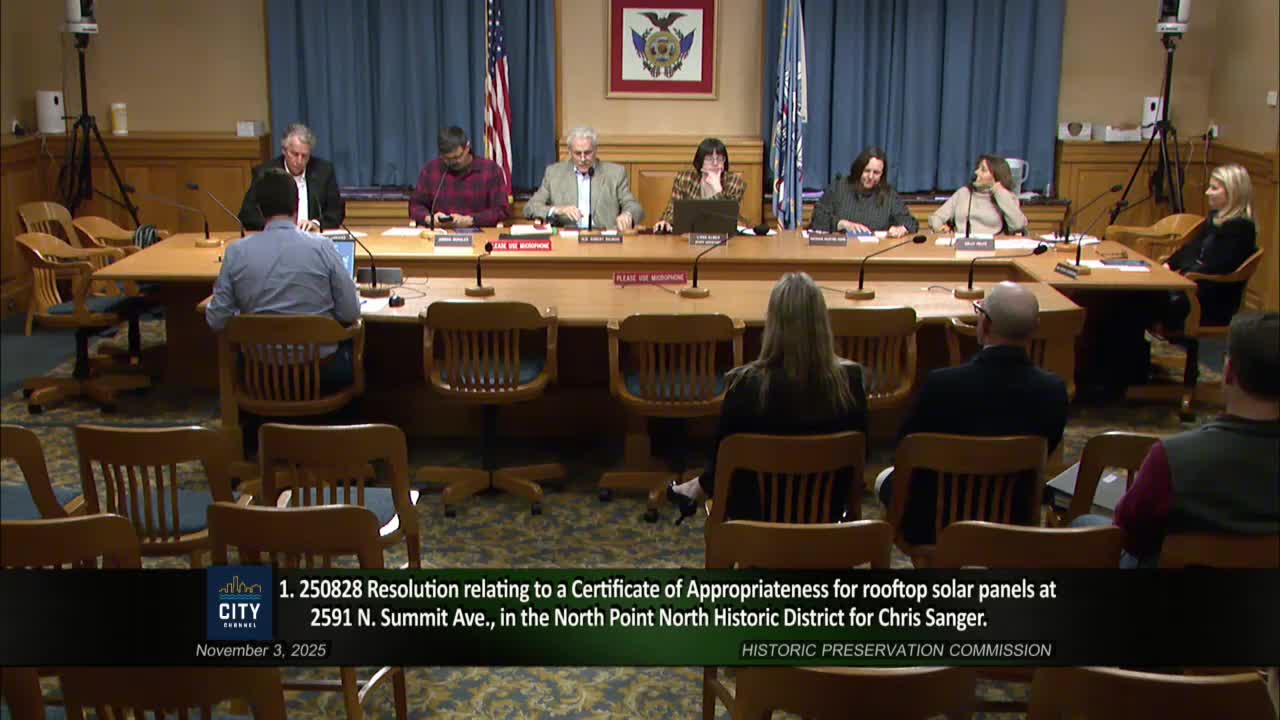 HPC holds review of 501 E. Historic Mitchell St. addition for design refinements