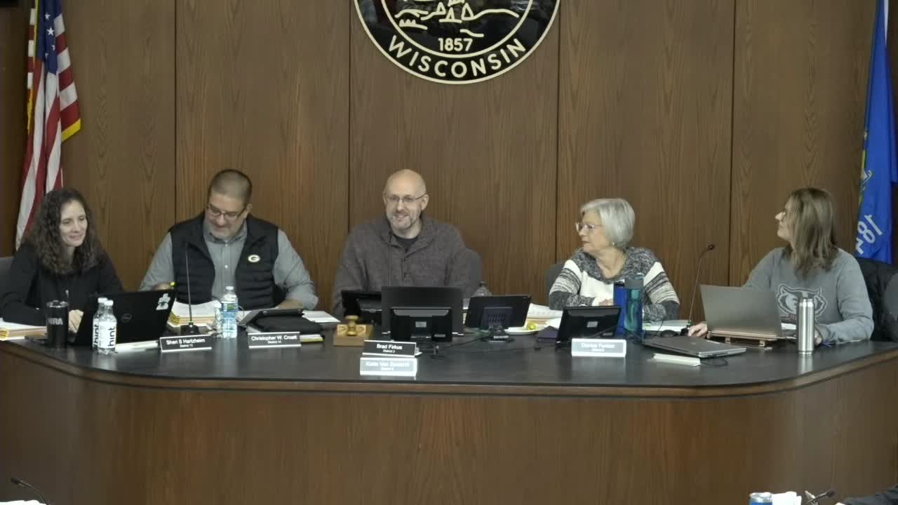 Votes at a glance: Finance committee approves 2026 departmental budgets and key capital items