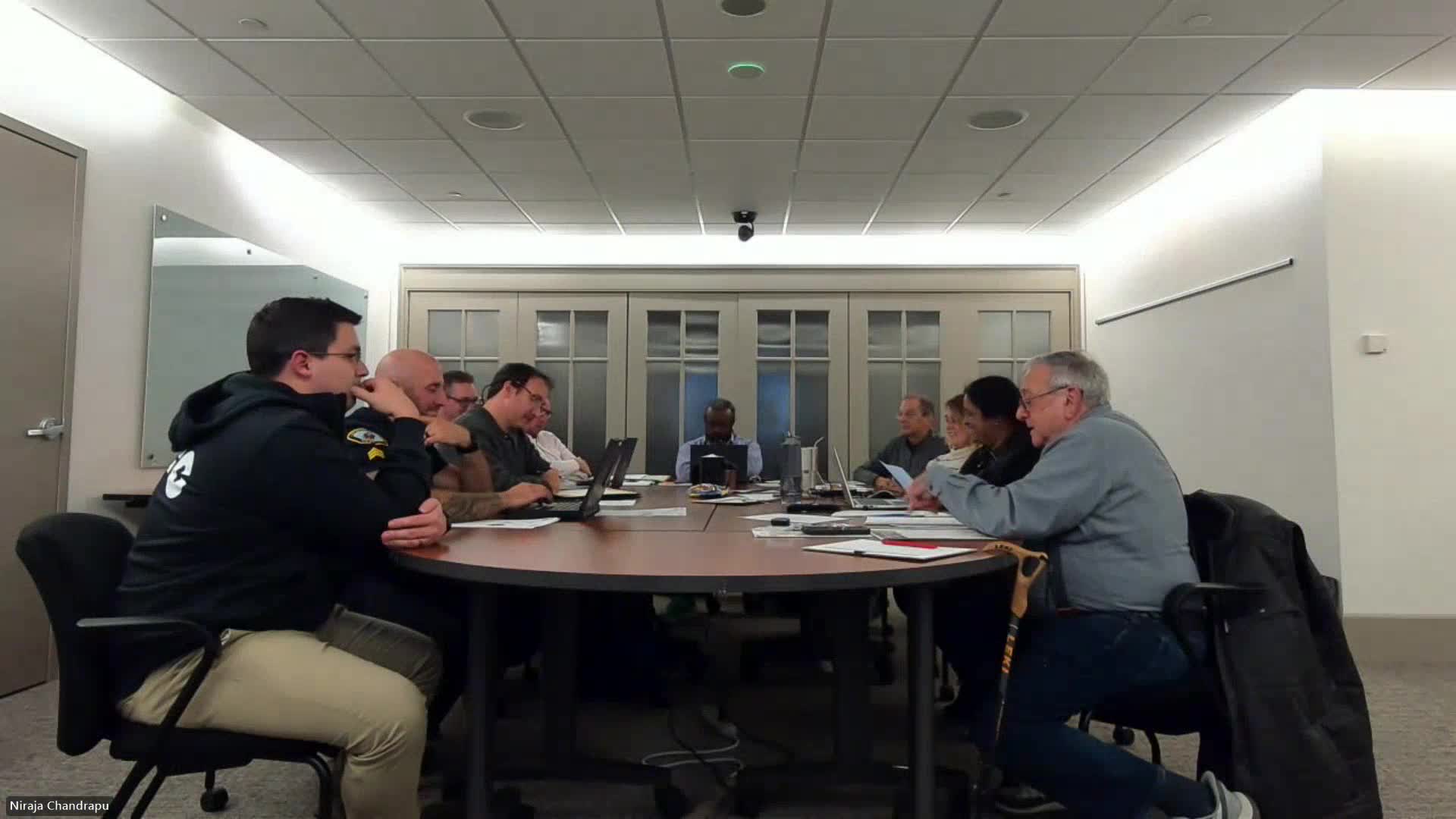 Speed studies: high volumes on North King; commission to rotate and relocate driver-feedback signs on Catoctin