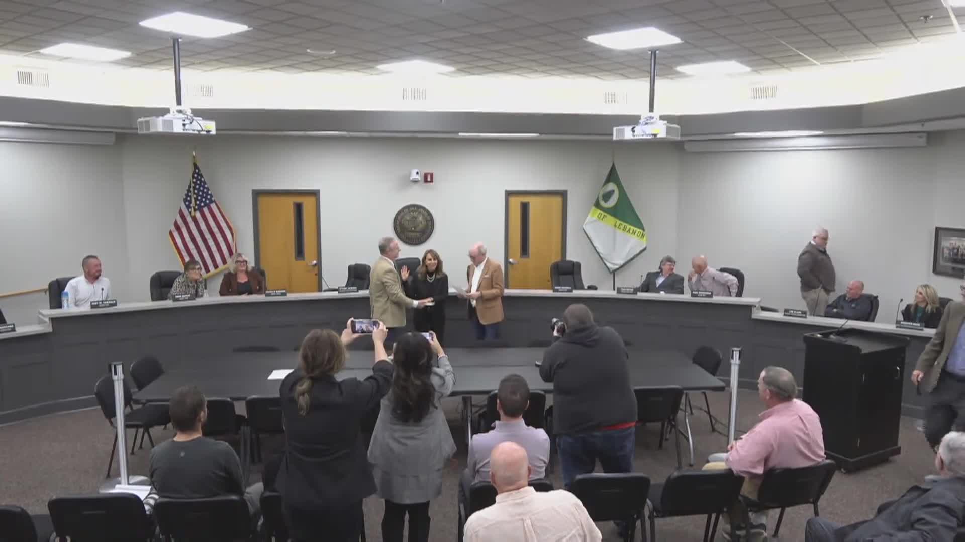 Lebanon council confirms Angel Caine as city judge; oath administered