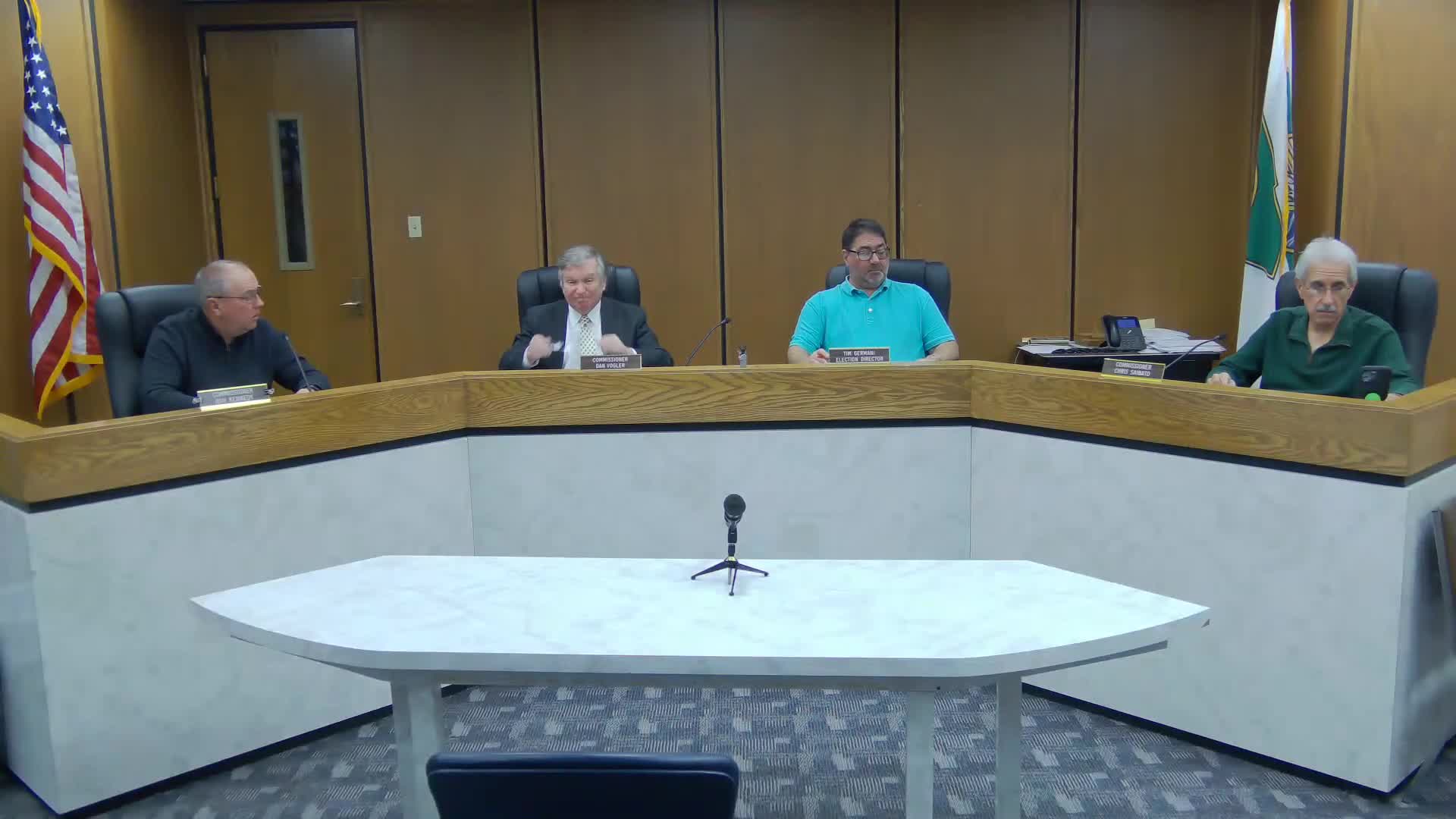 Lawrence County election officials say operations ready for Nov. 4; board approves minutes, recesses to chair