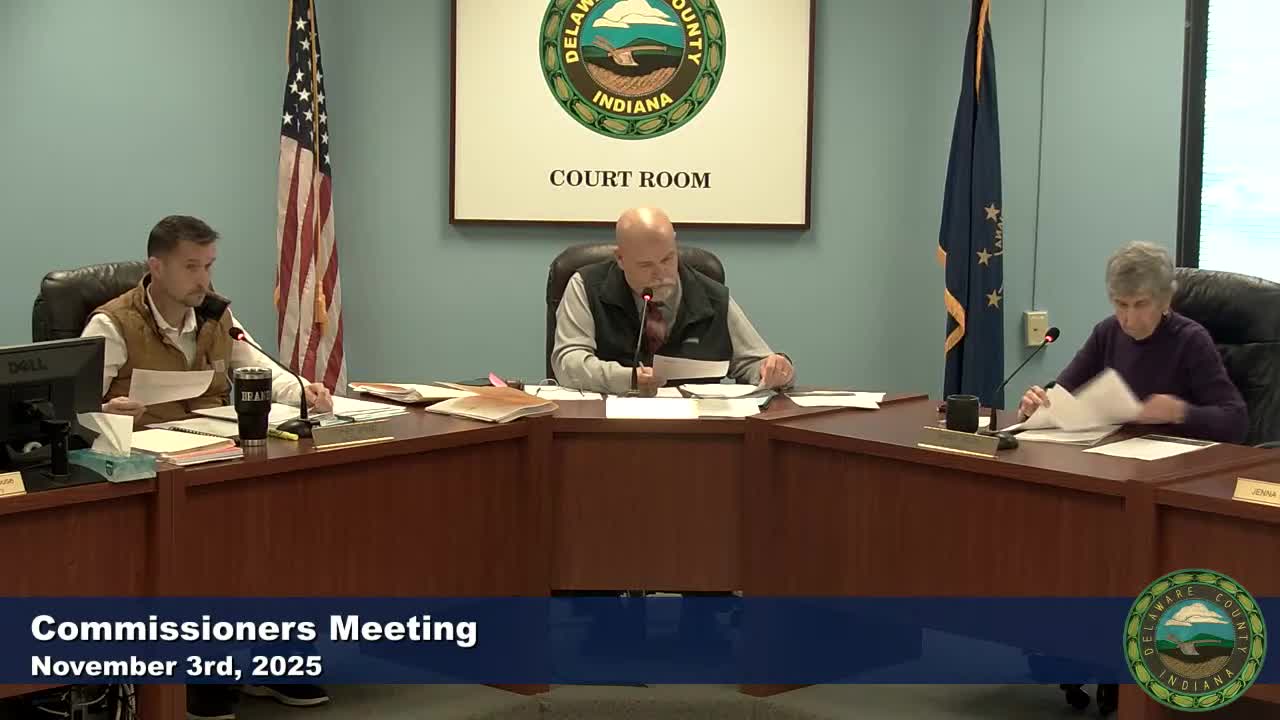 Delaware County approves centralized lien-management agreement to reduce tax-payor confusion