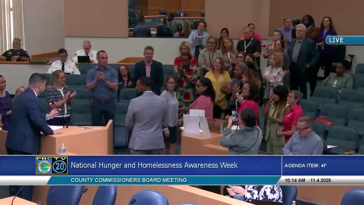 Palm Beach County highlights hunger and homelessness response as SNAP benefits face temporary pause