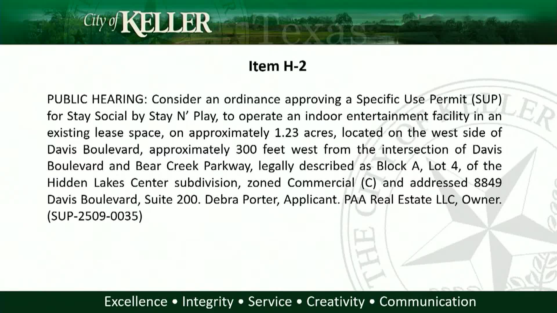 Council tables Stay and Play indoor‑play SUP after neighboring restaurant raises noise concerns