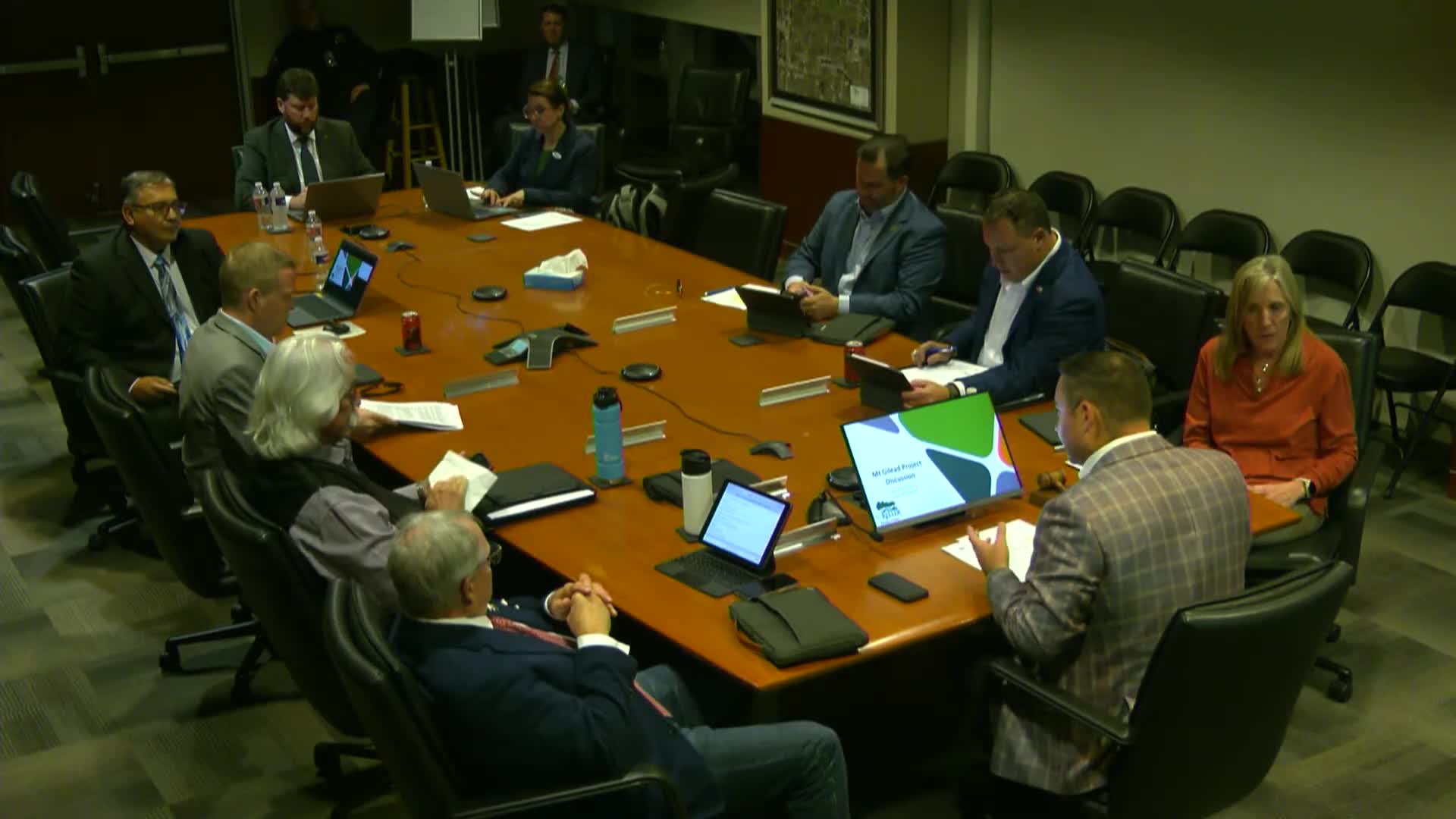 Council narrows Mount Gilead Road project; signals support for reduced scope including water‑line replacement