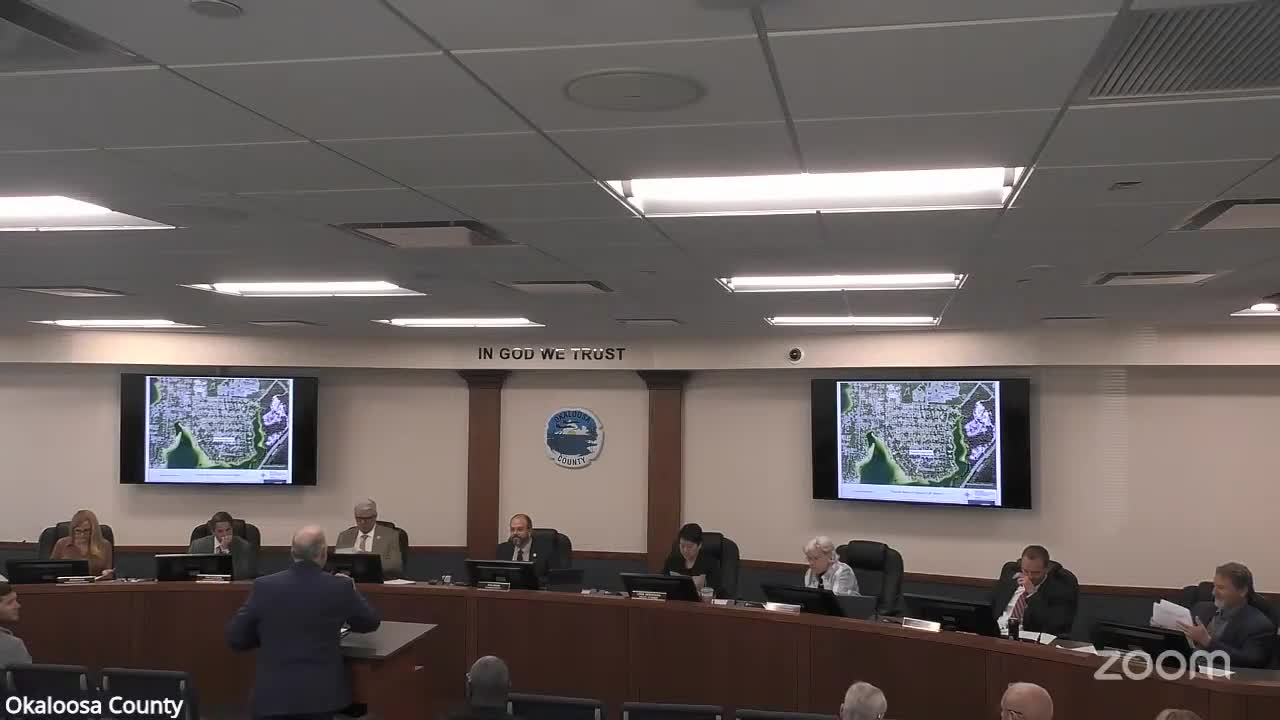 Okaloosa County approves Water & Sewer self-performance for two projects and billing deal with Auburn Water Systems