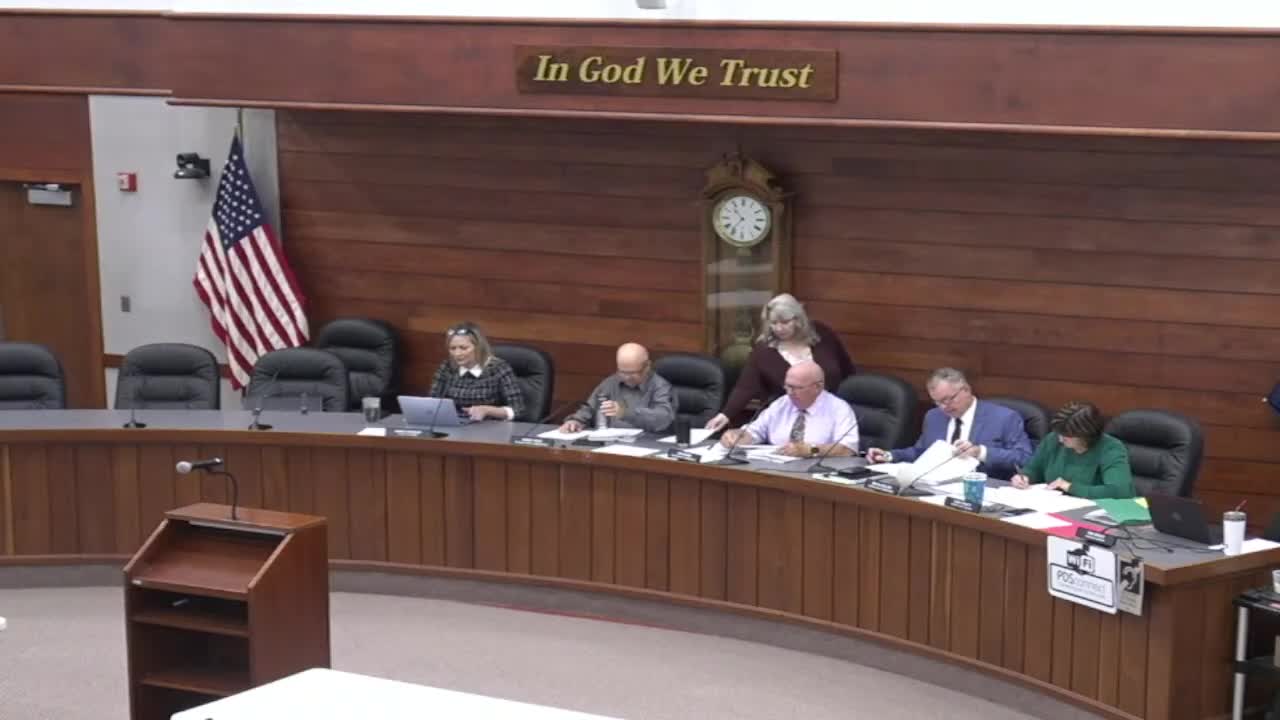 Contract amendment discussed at Nov. 3 meeting; specifics not provided