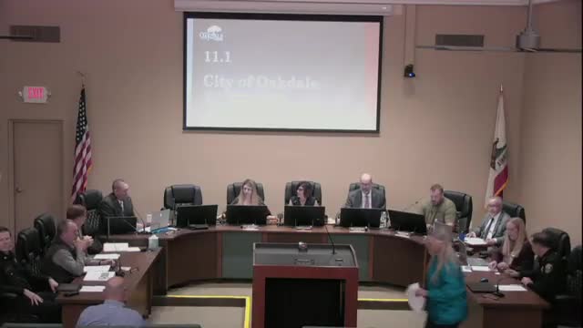 Oakdale council adopts FY 2025–26 final budget, keeps 40% general fund reserve