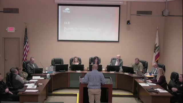 Oakdale approves purchase of four work trucks and declares older vehicles surplus