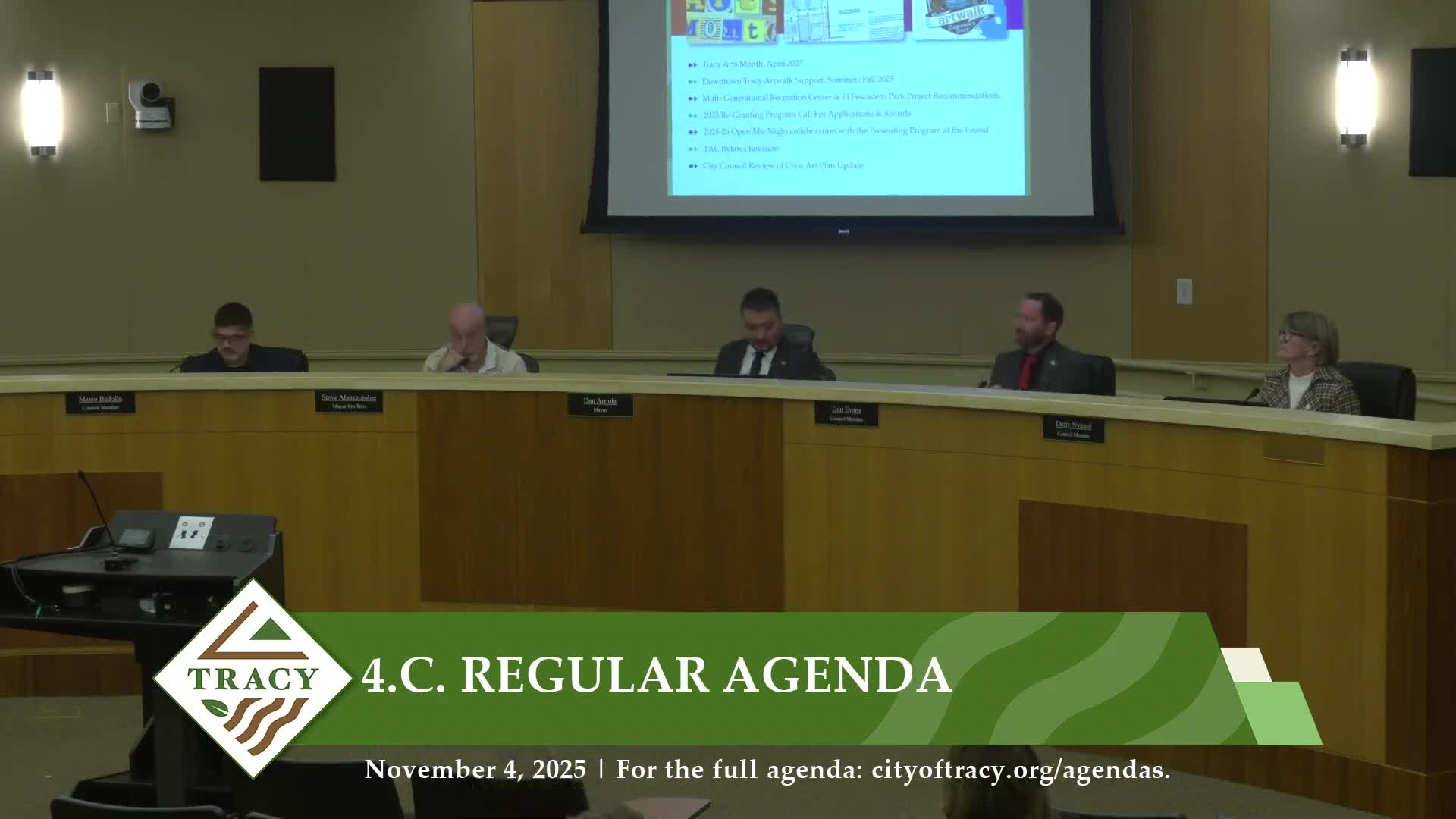 Council sets hearing for Dec. 16 and adopts resolutions of intent to form Mello‑Roos CFD for 'The Avenues'