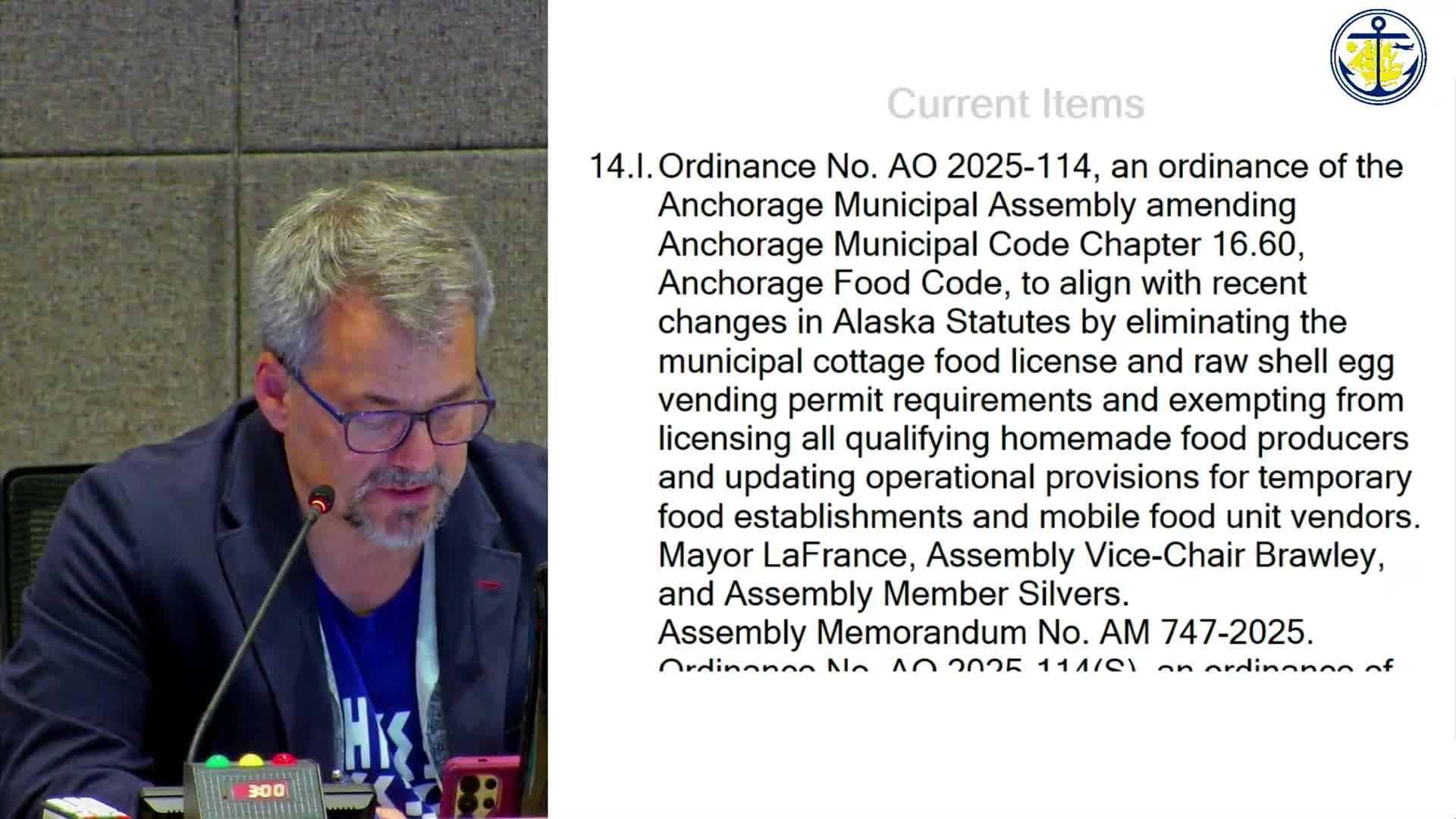 Assembly repeals municipal cottage‑food licensing to align with state law after debate over raw‑milk language