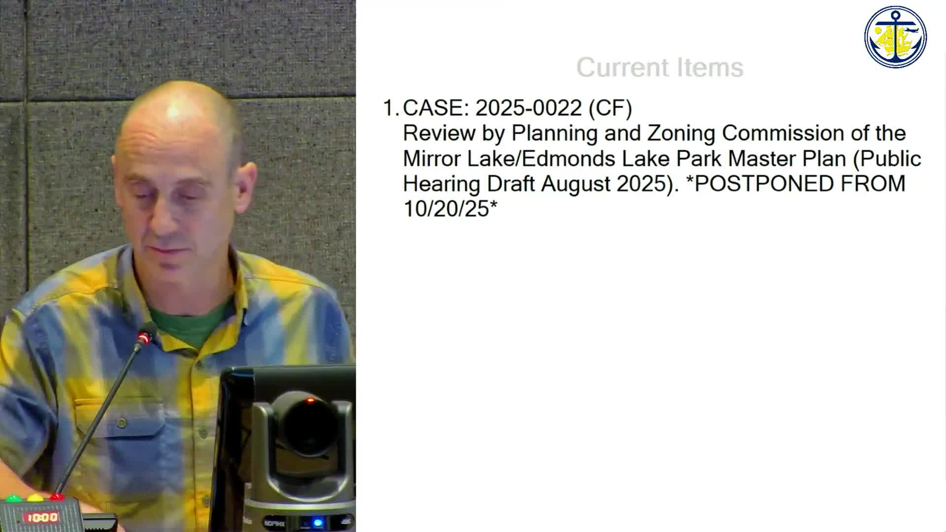 Commission approves Mirror Lake–Edmonds Lake Park master plan with condition to clarify road access