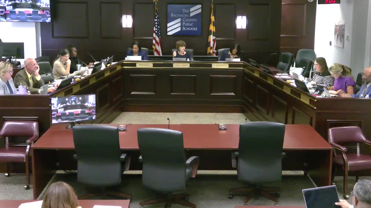 Board declines to endorse county inspector general oversight of BCPS; vote fails after extended debate