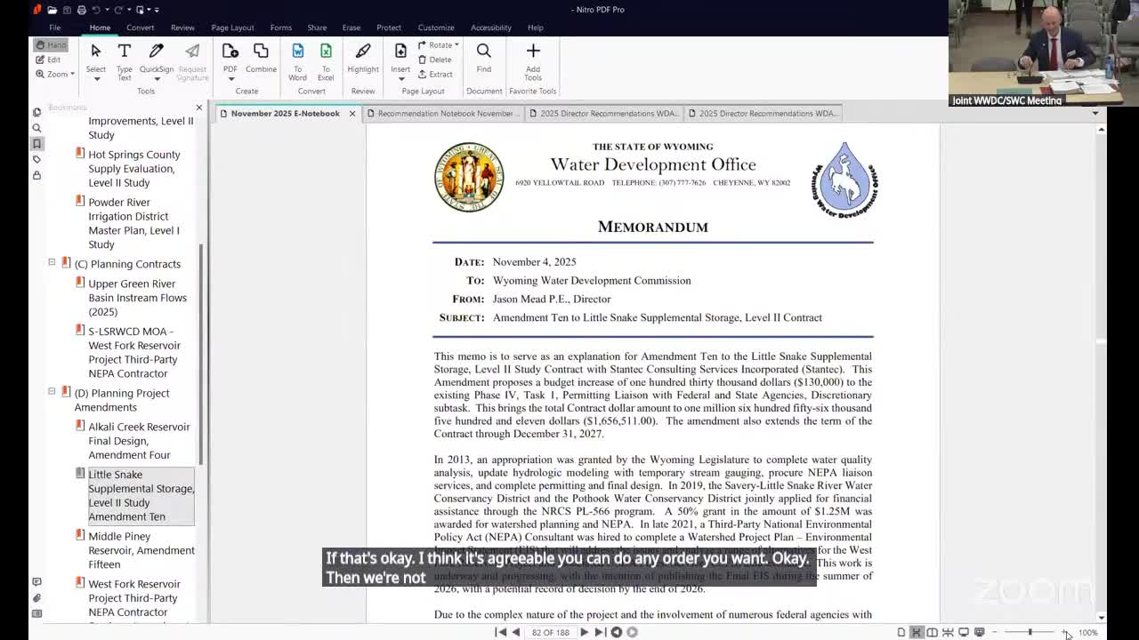 WWDC extends Alkali Creek design timeline and approves $1.575 million design supplement request