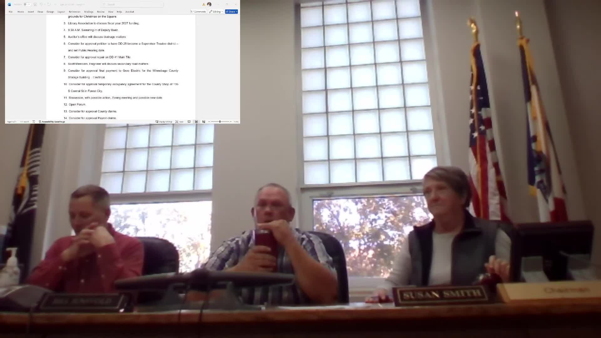 Winnebago County outlines new roads shop costs, approves temporary occupancy agreement