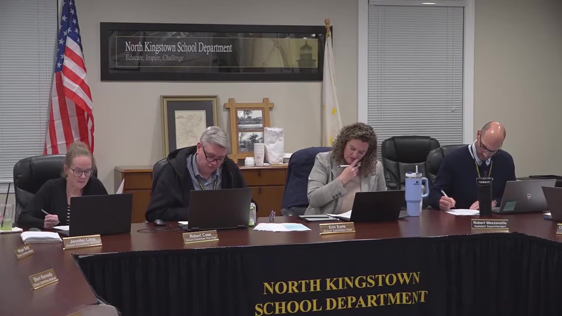 At a glance: actions and votes from the Nov. 4 North Kingstown School Committee meeting