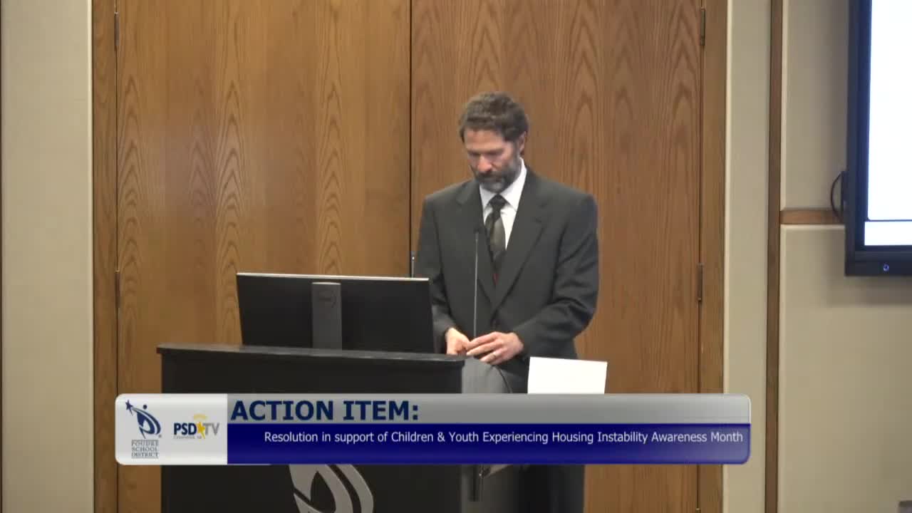 Poudre School District honors housing‑instability awareness month, highlights new prevention pilot