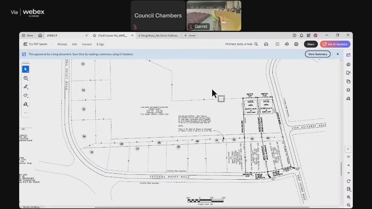 Planning board approves two‑lot subdivision for lakeside parcel off Teesch Point Road