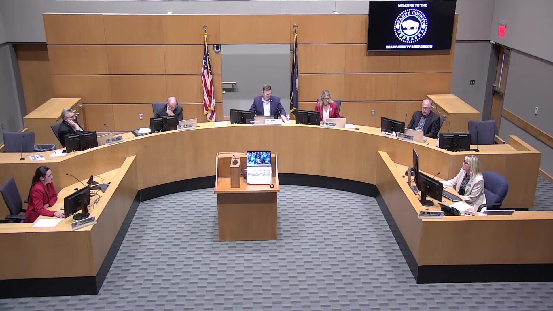 Sarpy County CFO reports Q1 FY26: ARPA nearly spent, large inheritance receipt and healthy self‑insured fund