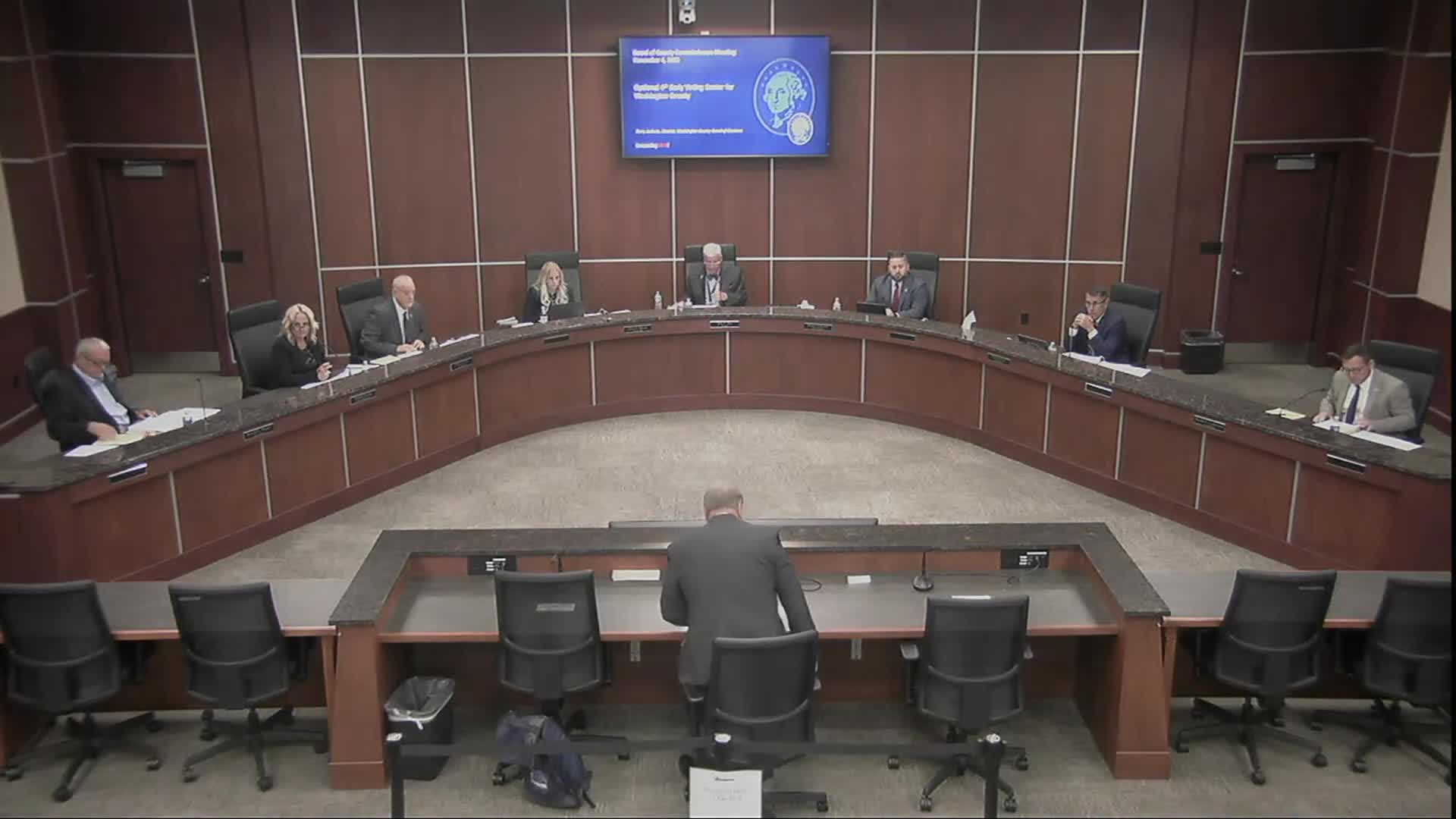 Washington County delays approval of fourth early voting site after board questions accessibility and state guidance