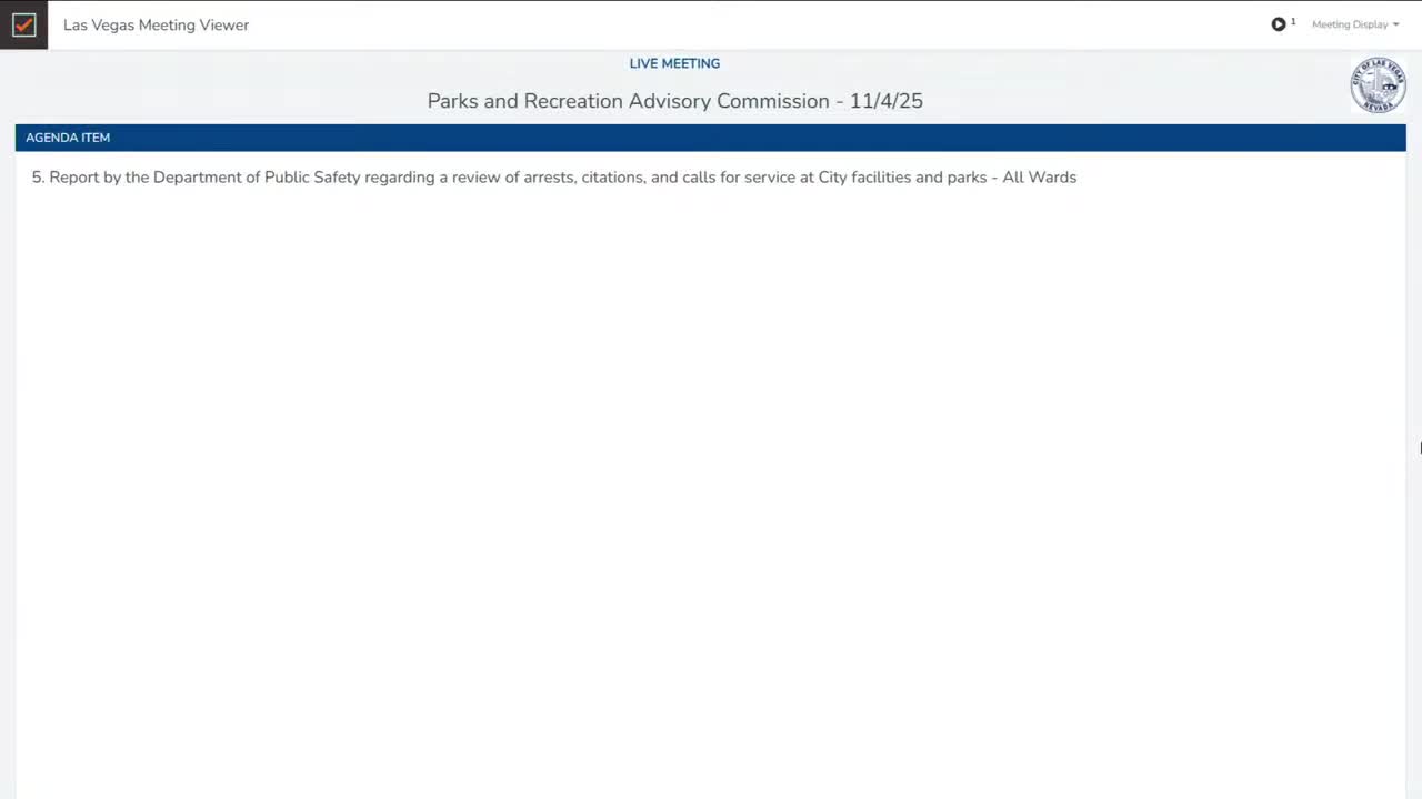 Public-safety report deferred; lieutenant to return with monthly data in January