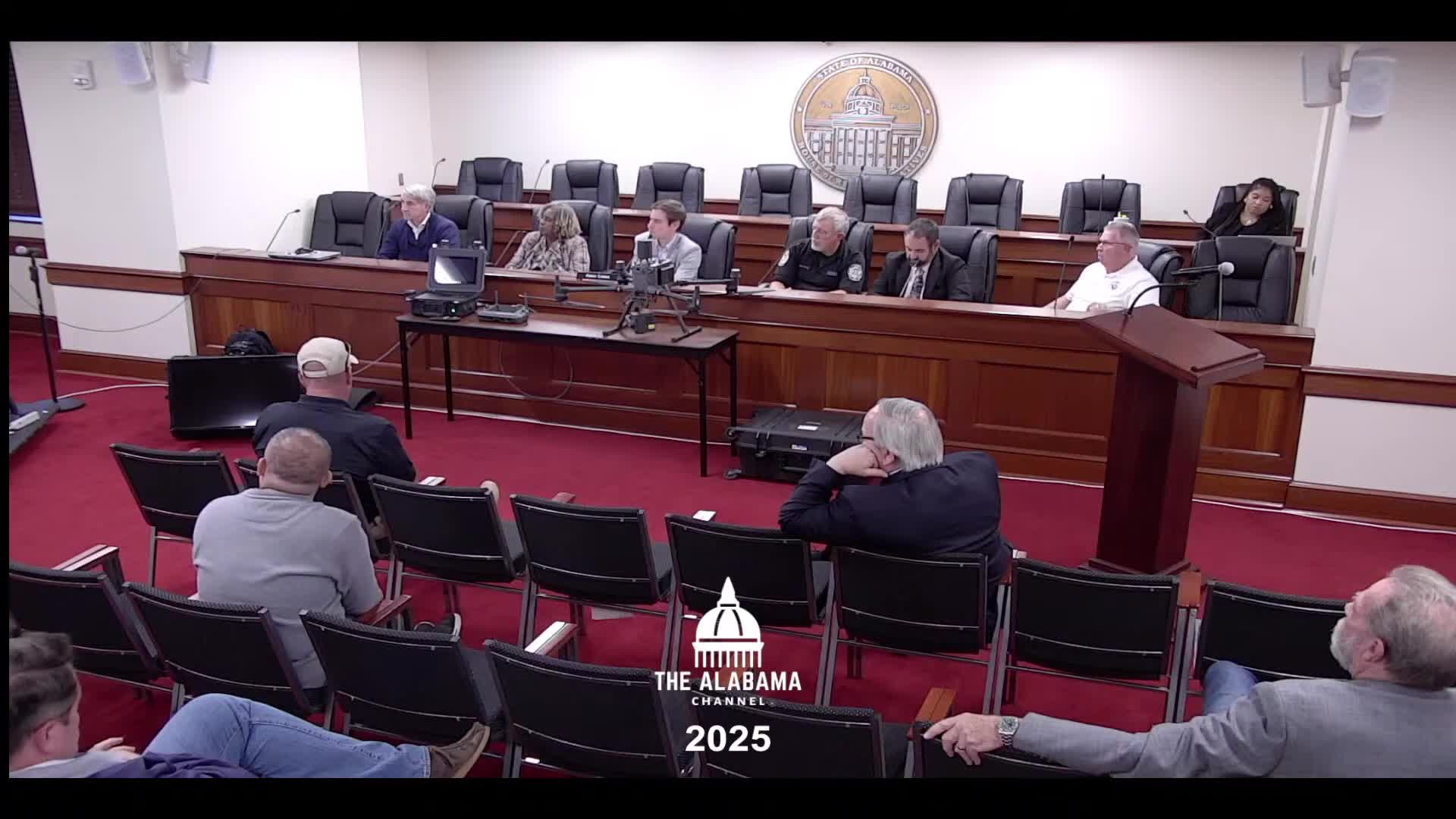 Alabama committee weighs cybersecurity, costs and timelines if foreign‑made drones are restricted