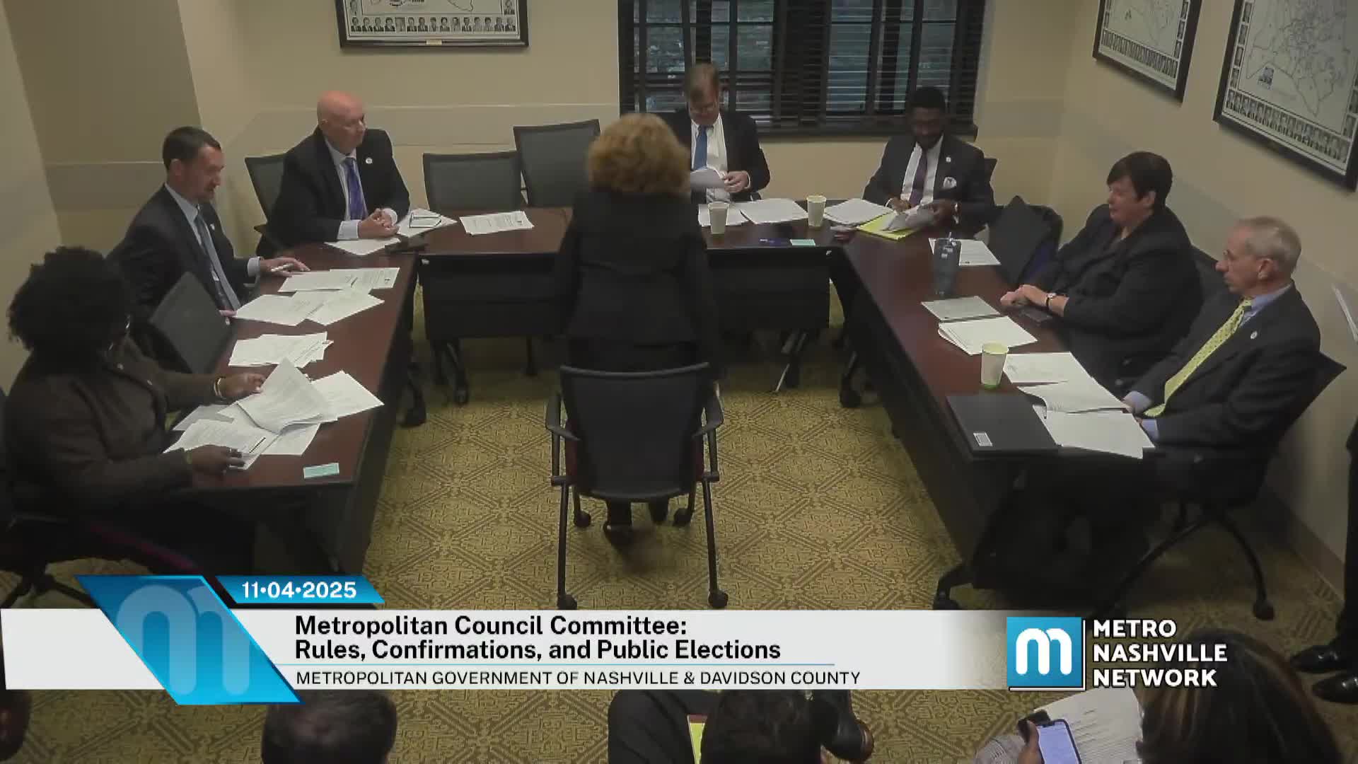 Committee recommends five nominees for General Sessions Court Division 6 to full council